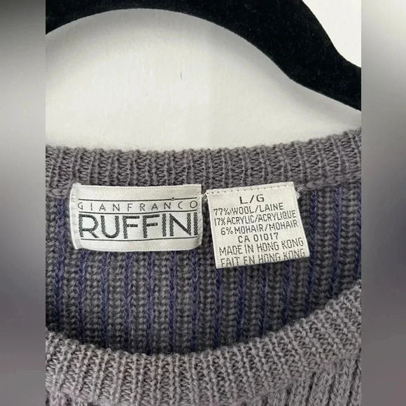Vintage grandpacore wool  knit sweater - Picture 6 of 11